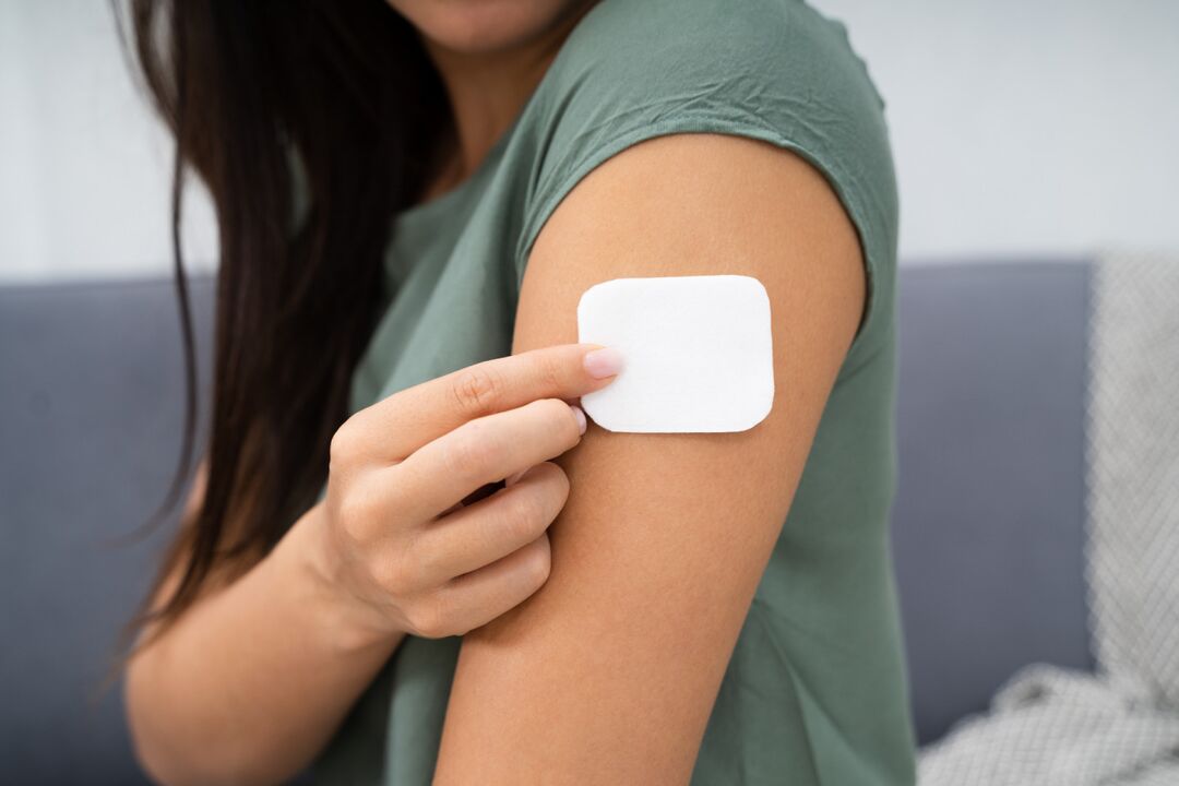 Nicotine patch will help to gradually quit smoking