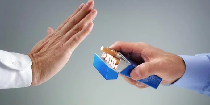 To give up smoking