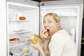 cough and hunger in a woman when quitting smoking