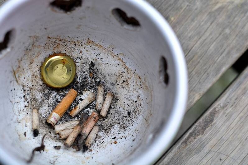 cigarette butts and changes in the body when quitting smoking